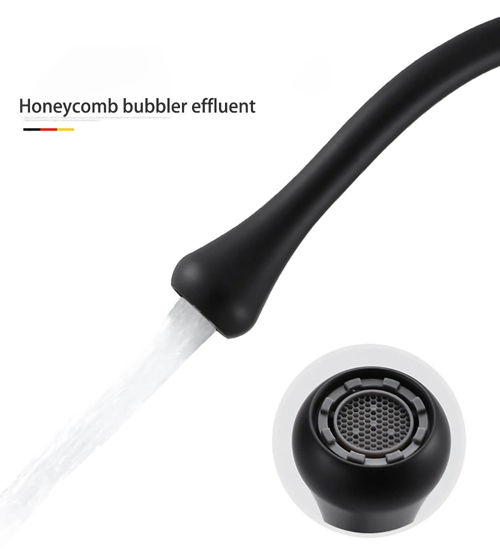 Modern Basin Faucet Brushed Gold Black Silver Faucet Deck Mounted Basin Sink Tap Mixer Hot & Cold Brass Tap for Bathroom