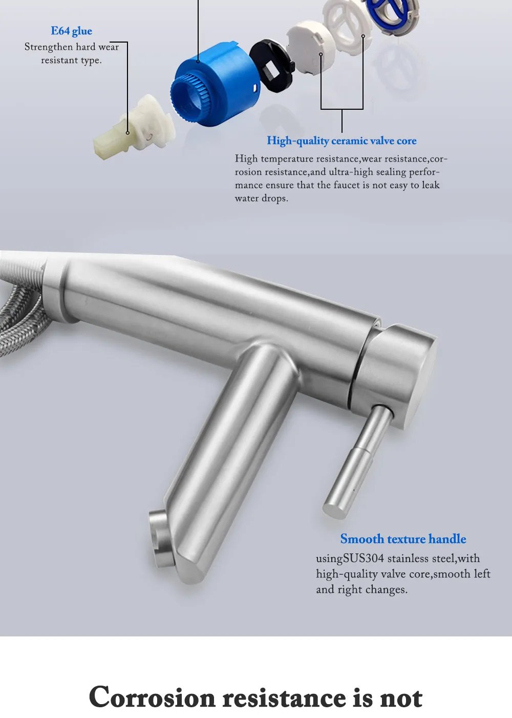 Basin Sink Bathroom Faucet Deck Mounted Hot Cold Water Basin Mixer Taps Matte Black Lavatory Sink Tap Crane