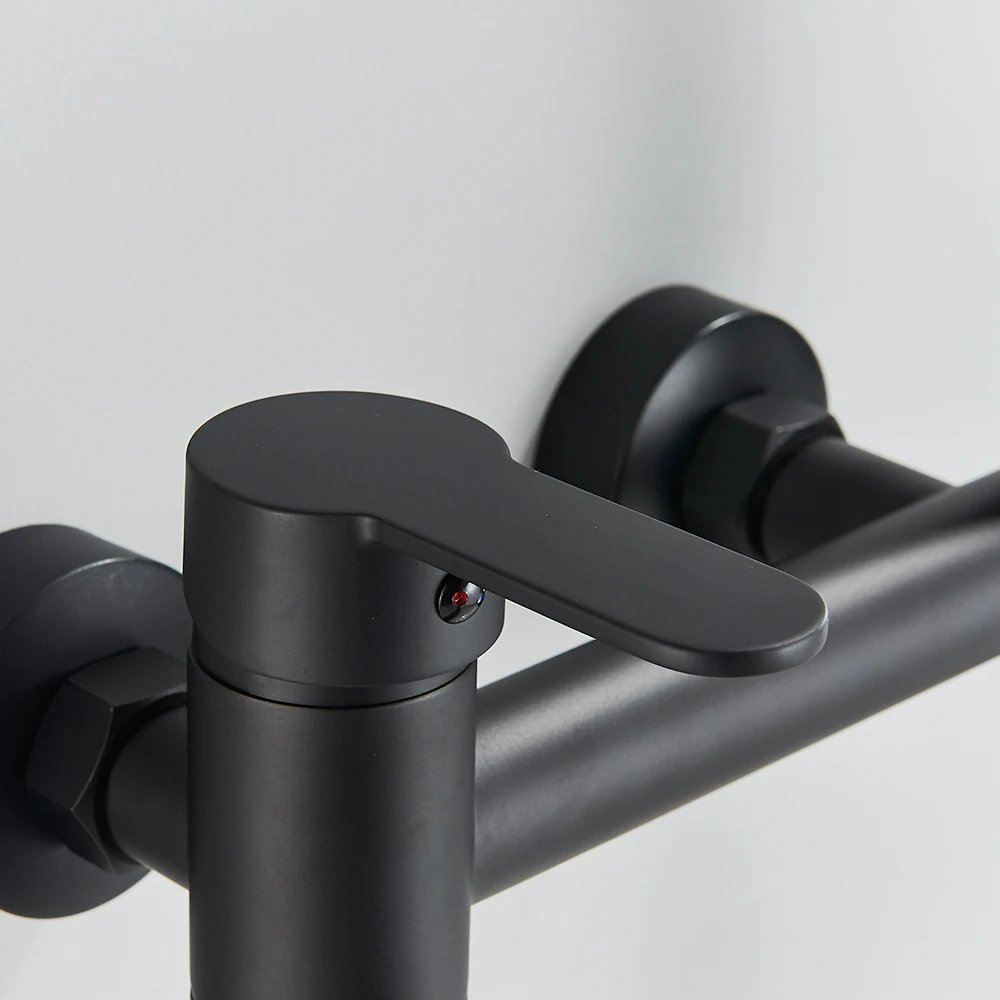 Gold Bathtub Faucet Wall Mounted Waterfall Bath Shower System Embedded In Wall Tub Water Tap Shower Mixer Faucet