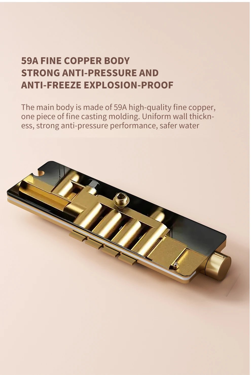 Shower System Thermostat  Faucet for Bathroom Wall Mount Rainfall  Digital Display Modern  Bath  Set