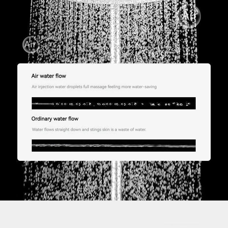 Hygienic bath shower rain ceiling rainfall round Showerhead for Kit Bathroom system supplies items products replacement parts