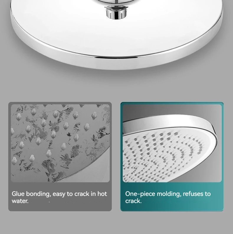 Hygienic bath shower rain ceiling rainfall round Showerhead for Kit Bathroom system supplies items products replacement parts