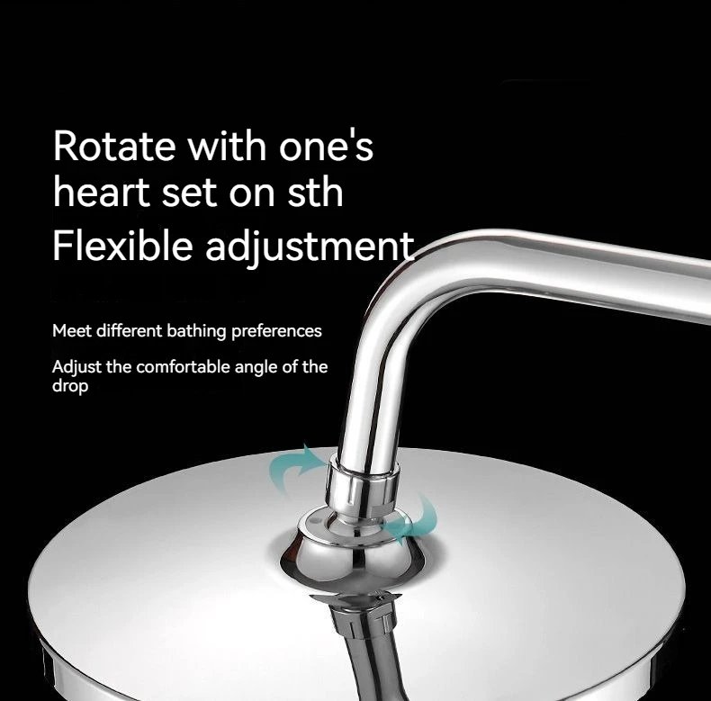 Hygienic bath shower rain ceiling rainfall round Showerhead for Kit Bathroom system supplies items products replacement parts