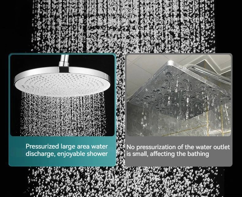 Hygienic bath shower rain ceiling rainfall round Showerhead for Kit Bathroom system supplies items products replacement parts