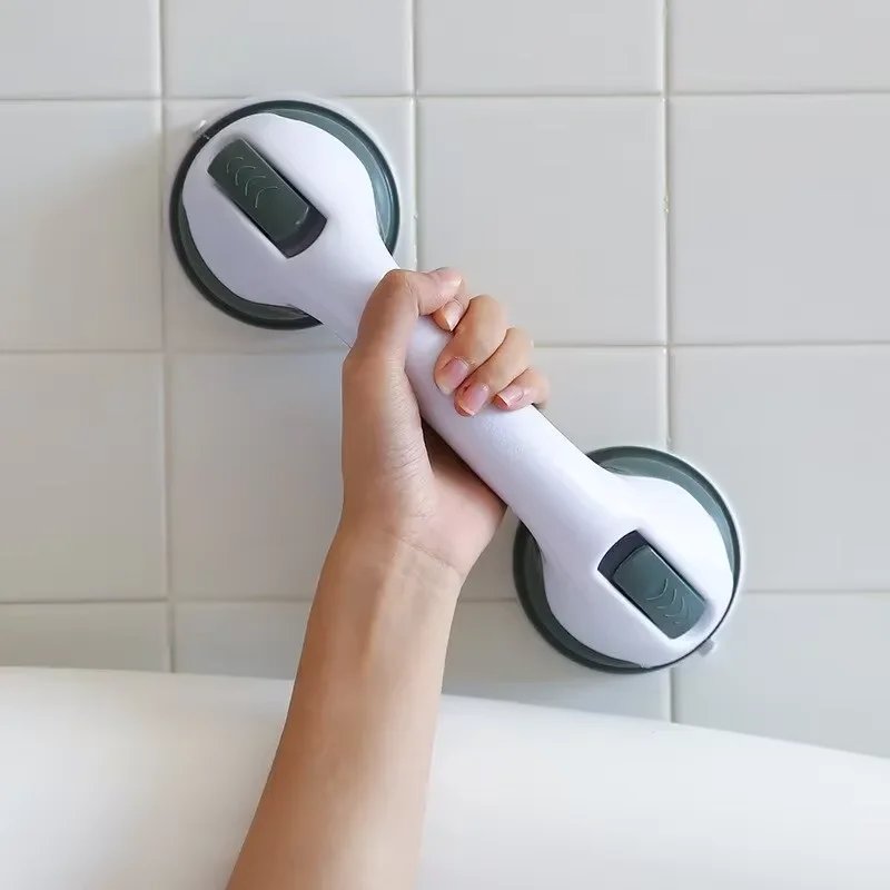 Bathroom Armrest without Punching, Strong Suction Cup Handle, Children and Elderly Toilet, Bathtub Safety and Anti Slip Handle