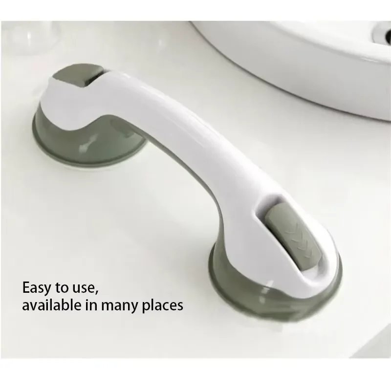 Bathroom Armrest without Punching, Strong Suction Cup Handle, Children and Elderly Toilet, Bathtub Safety and Anti Slip Handle