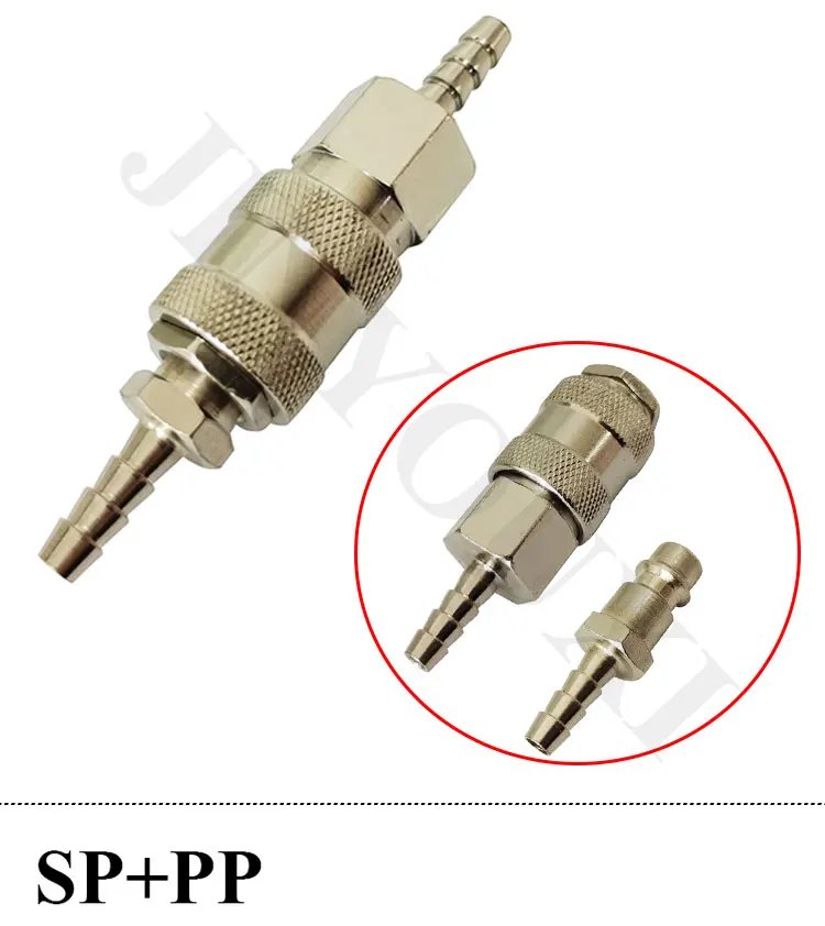 EU European Standard For Air Hose Fittings Coupling Compressor Accessories Pneumatic Quick Connector Release Fitting