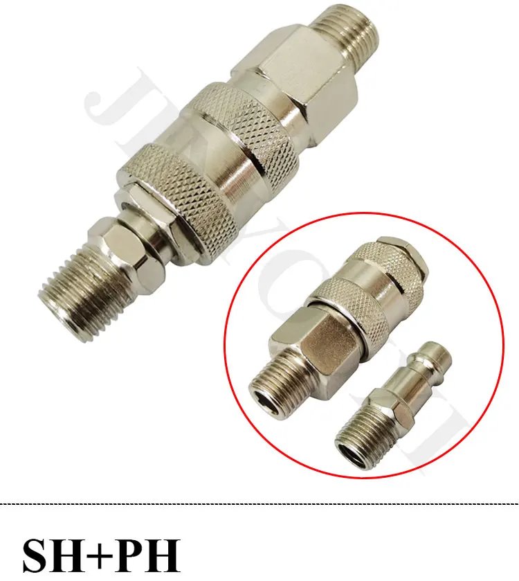 EU European Standard For Air Hose Fittings Coupling Compressor Accessories Pneumatic Quick Connector Release Fitting