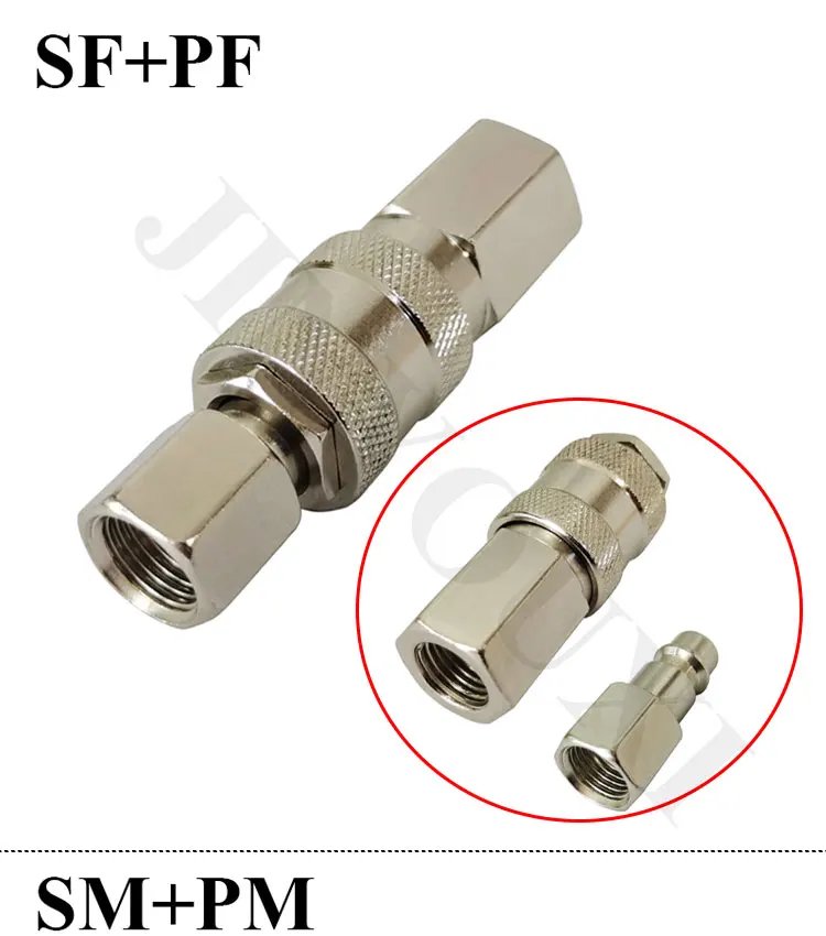 EU European Standard For Air Hose Fittings Coupling Compressor Accessories Pneumatic Quick Connector Release Fitting