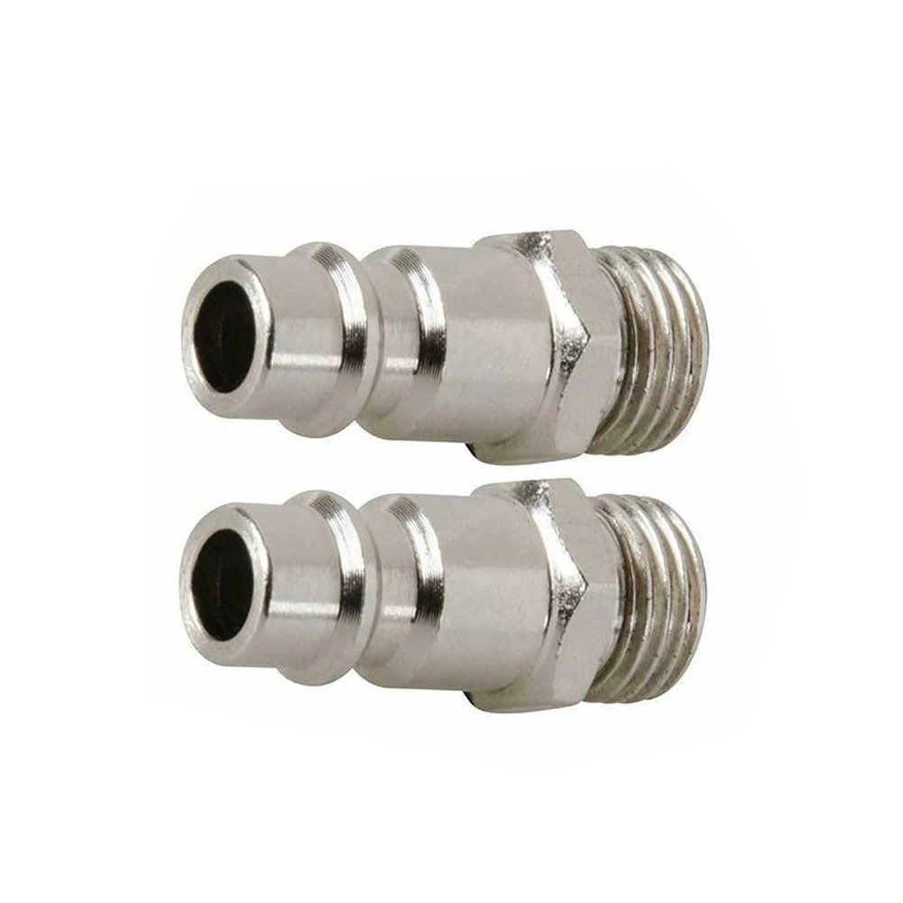 5Pcs Pneumatic Fitting European Standard EU Euro Type Quick Coupling Connector Coupler For Air CompressorMale Thread  BSP Male