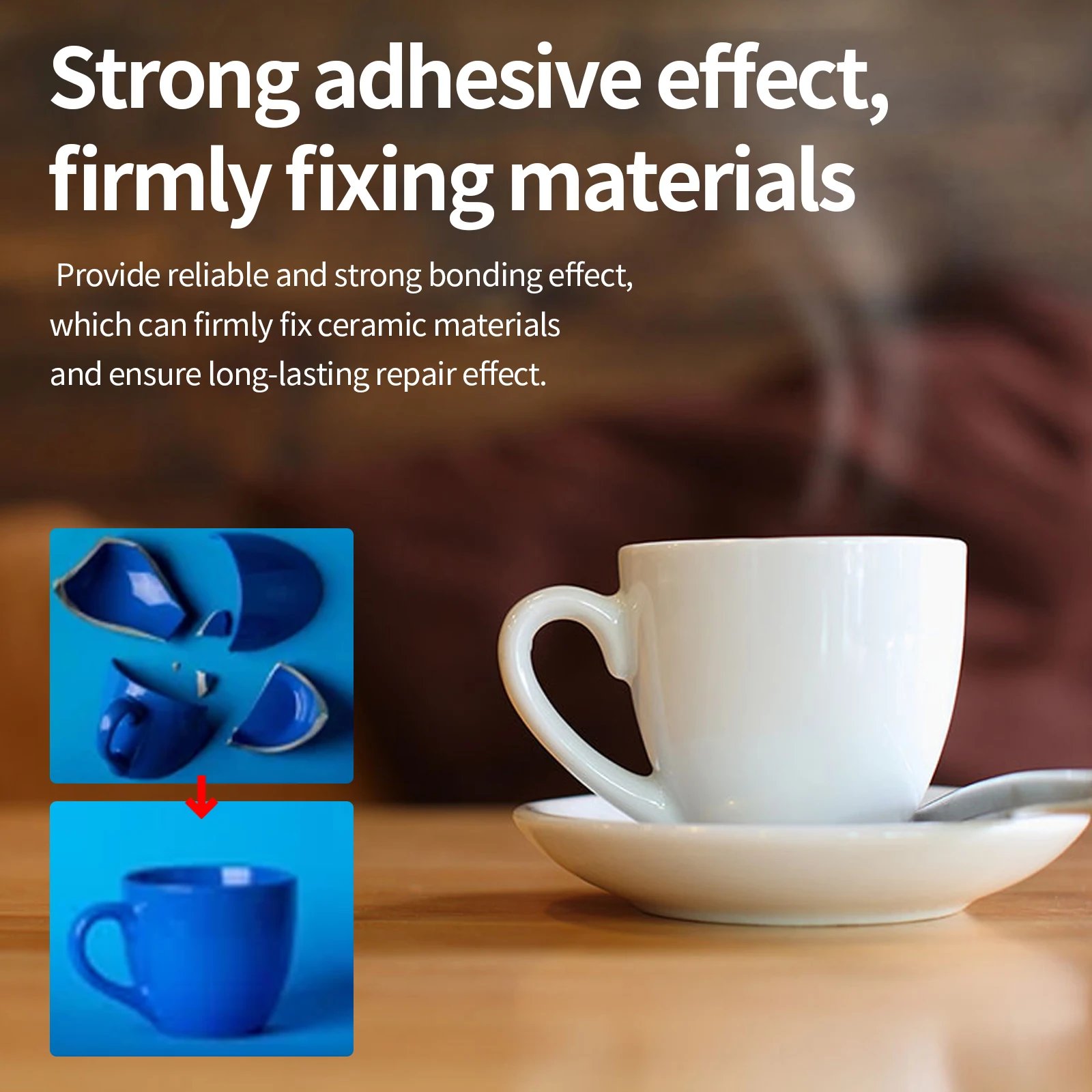 Hot Selling Ceramic Special Adhesive With Strong Adhesion Flower Vases Porcelain Glass Repair Cracks Multi-functional Adhesive