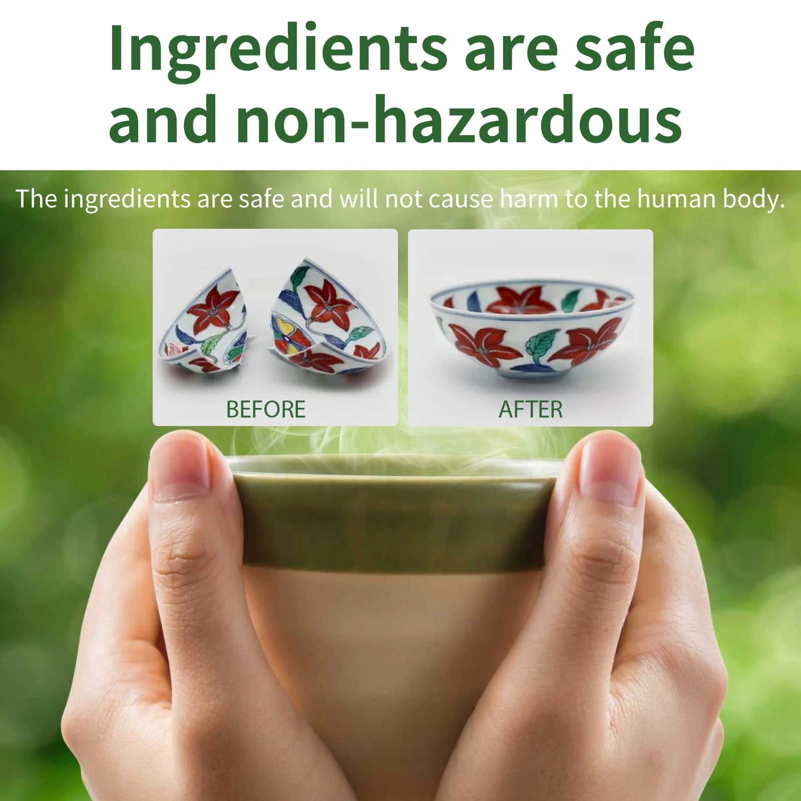 Hot Selling Ceramic Special Adhesive With Strong Adhesion Flower Vases Porcelain Glass Repair Cracks Multi-functional Adhesive