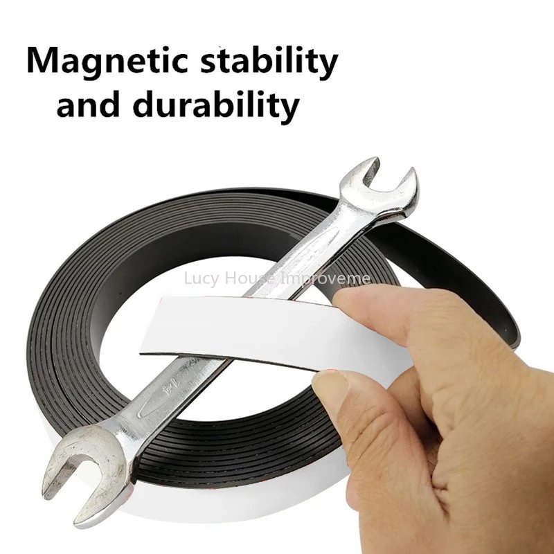 Strong Flexible Magnet Strip Self Adhesive Magnetic Tape Rubber Magnet Tape Lenght 39.37inch Strong Flexible Magnet Strip Self Adhesive Magnetic Tape Rubber Magnet Tape Lenght 39.37inch