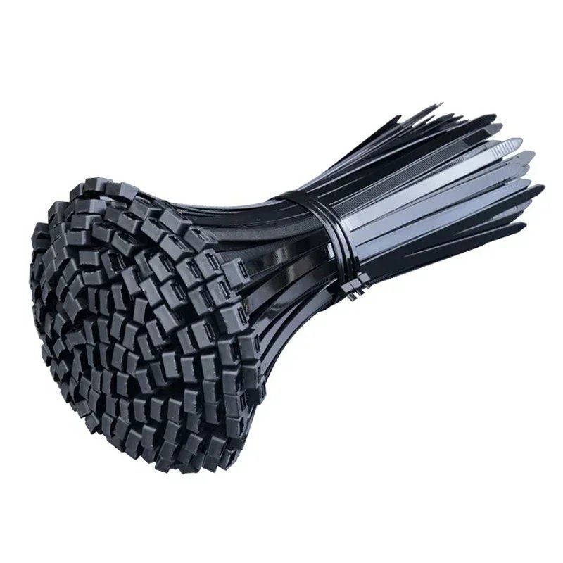 Wholesale Self Locking Nylon Cable Ties Plastic Cord Tie Heavy Duty Cables Fastening Rings Loop Hardware Organizer Wire Straps