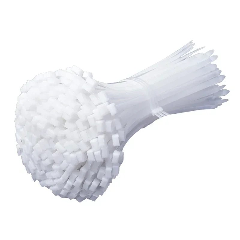 Wholesale Self Locking Nylon Cable Ties Plastic Cord Tie Heavy Duty Cables Fastening Rings Loop Hardware Organizer Wire Straps