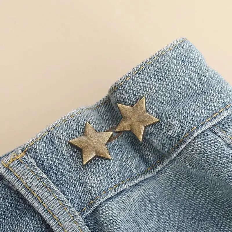 1Pcs Adjustable Clips for Pants Fastener Pants Pin Retractable Button Loose Button for Waist for Jeans Perfect Fit Reduce Waist 1Pcs Adjustable Clips for Pants Fastener Pants Pin Retractable Button Loose Button for Waist for Jeans Perfect Fit Reduce Waist