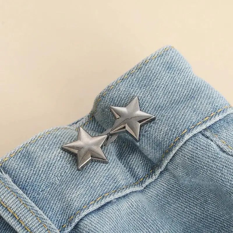 1Pcs Adjustable Clips for Pants Fastener Pants Pin Retractable Button Loose Button for Waist for Jeans Perfect Fit Reduce Waist 1Pcs Adjustable Clips for Pants Fastener Pants Pin Retractable Button Loose Button for Waist for Jeans Perfect Fit Reduce Waist