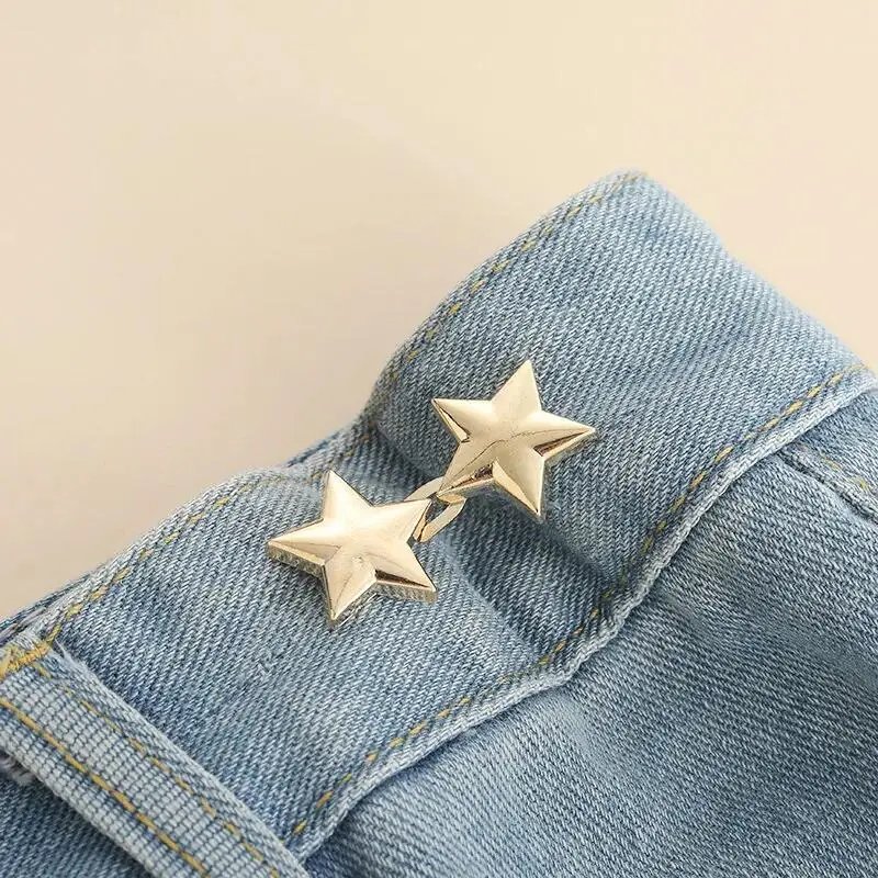 1Pcs Adjustable Clips for Pants Fastener Pants Pin Retractable Button Loose Button for Waist for Jeans Perfect Fit Reduce Waist 1Pcs Adjustable Clips for Pants Fastener Pants Pin Retractable Button Loose Button for Waist for Jeans Perfect Fit Reduce Waist