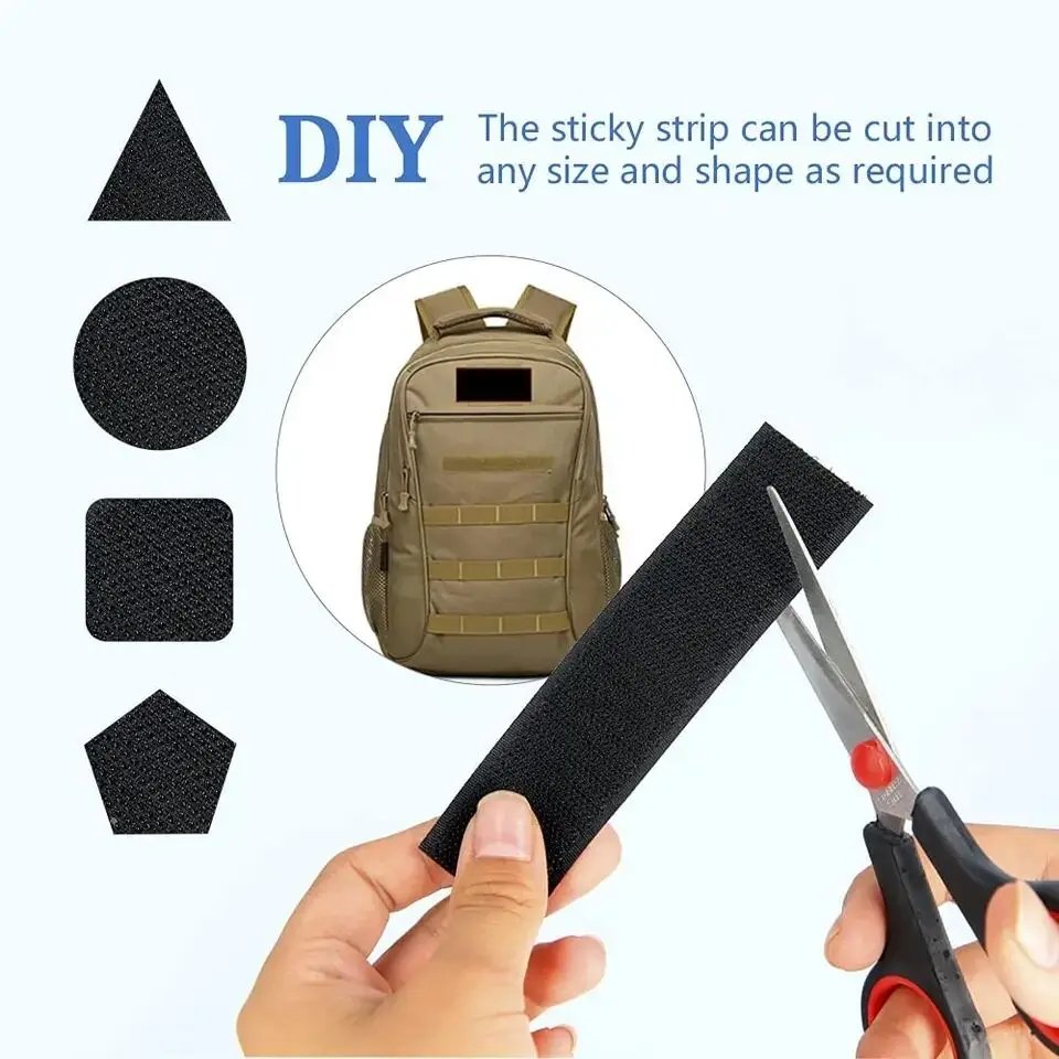 5Meter Magic Sticker Tape Scratch Tapes Self Adhesive Extra Strong Double Sided Adhesive Sticker Powerful Hook and Loop Fastener