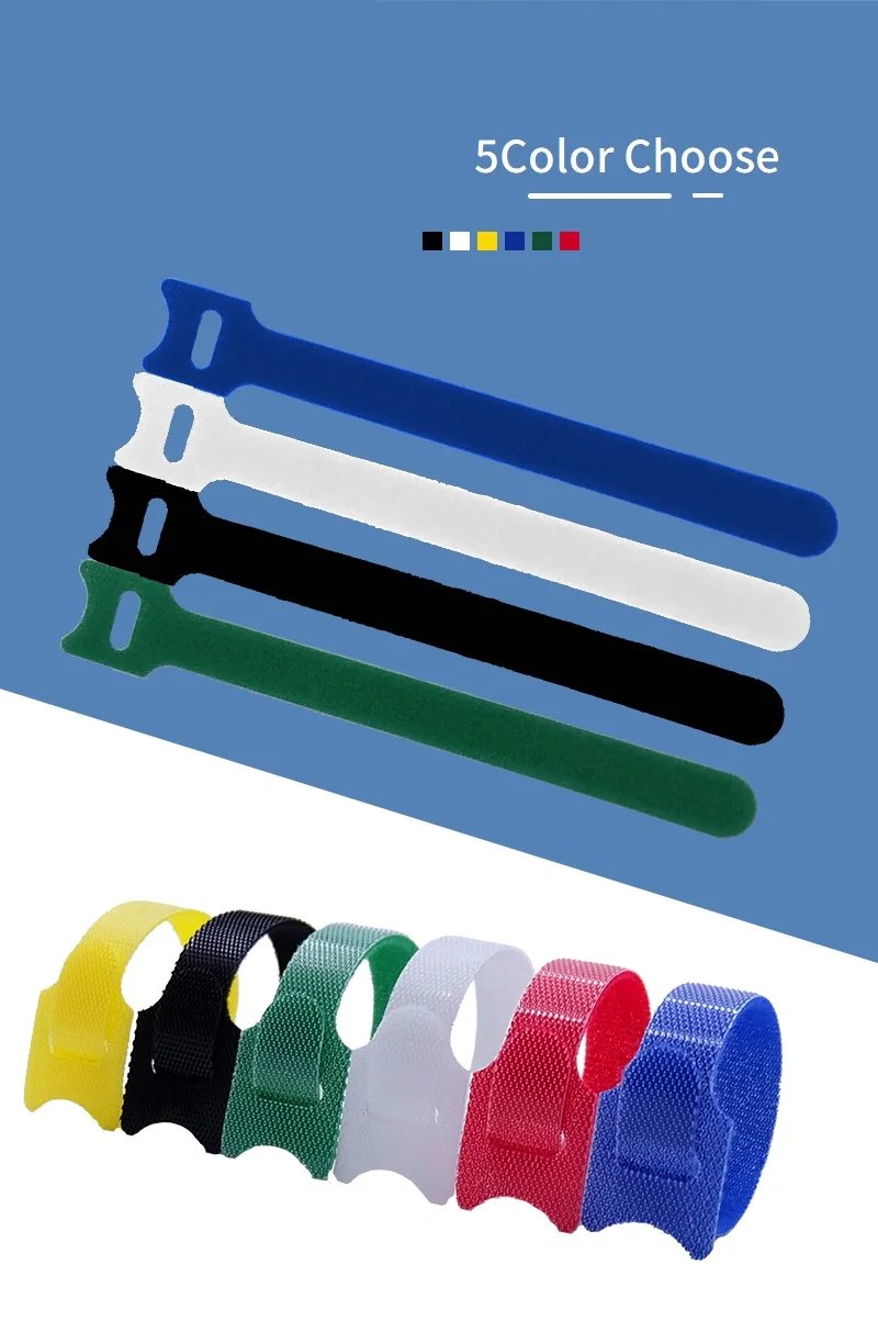 30pcs/100pcs Releasable Cable Ties Plastics Nylon Hook Loop Wrap Zip Bundle Fastener Straps Detachable T-type Wire Organizer 30pcs/100pcs Releasable Cable Ties Plastics Nylon Hook Loop Wrap Zip Bundle Fastener Straps Detachable T-type Wire Organizer