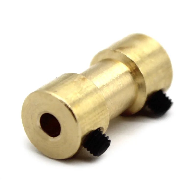 Brass Rigid Motor Shaft Coupling Coupler Motor Transmission Joint Connector Sleeve Adapter 2mm 2.3mm 3mm 3.17mm 4mm 5mm 6mm Brass Rigid Motor Shaft Coupling Coupler Motor Transmission Joint Connector Sleeve Adapter 2mm 2.3mm 3mm 3.17mm 4mm 5mm 6mm