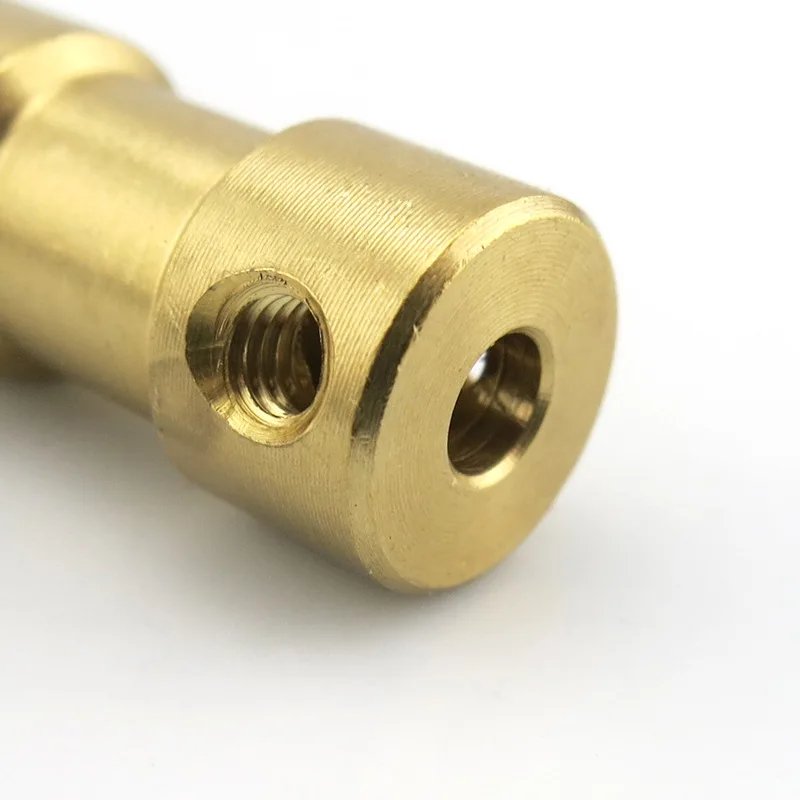 Brass Rigid Motor Shaft Coupling Coupler Motor Transmission Joint Connector Sleeve Adapter 2mm 2.3mm 3mm 3.17mm 4mm 5mm 6mm Brass Rigid Motor Shaft Coupling Coupler Motor Transmission Joint Connector Sleeve Adapter 2mm 2.3mm 3mm 3.17mm 4mm 5mm 6mm