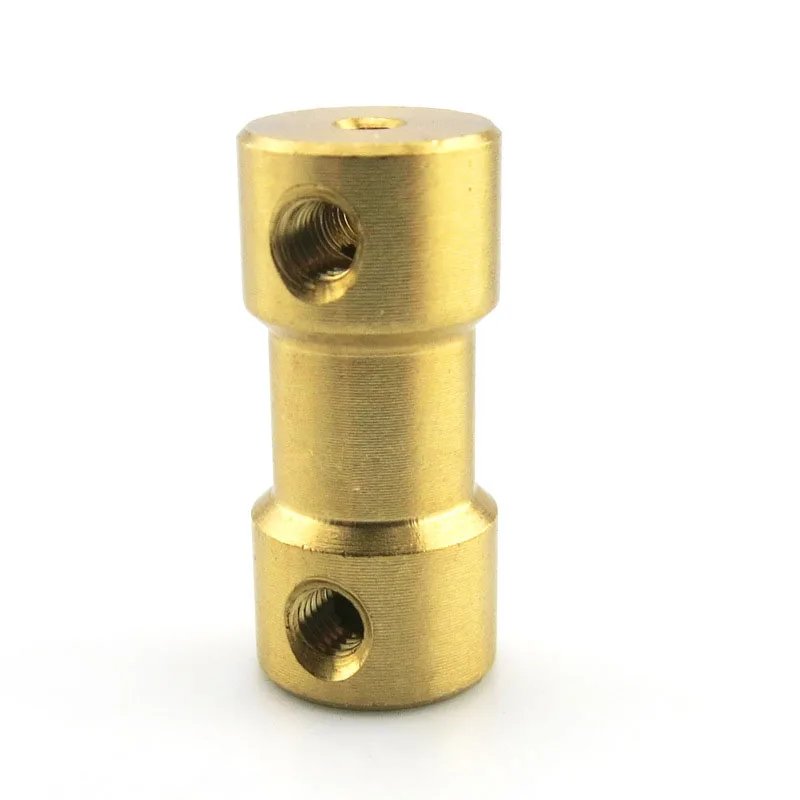 Brass Rigid Motor Shaft Coupling Coupler Motor Transmission Joint Connector Sleeve Adapter 2mm 2.3mm 3mm 3.17mm 4mm 5mm 6mm Brass Rigid Motor Shaft Coupling Coupler Motor Transmission Joint Connector Sleeve Adapter 2mm 2.3mm 3mm 3.17mm 4mm 5mm 6mm