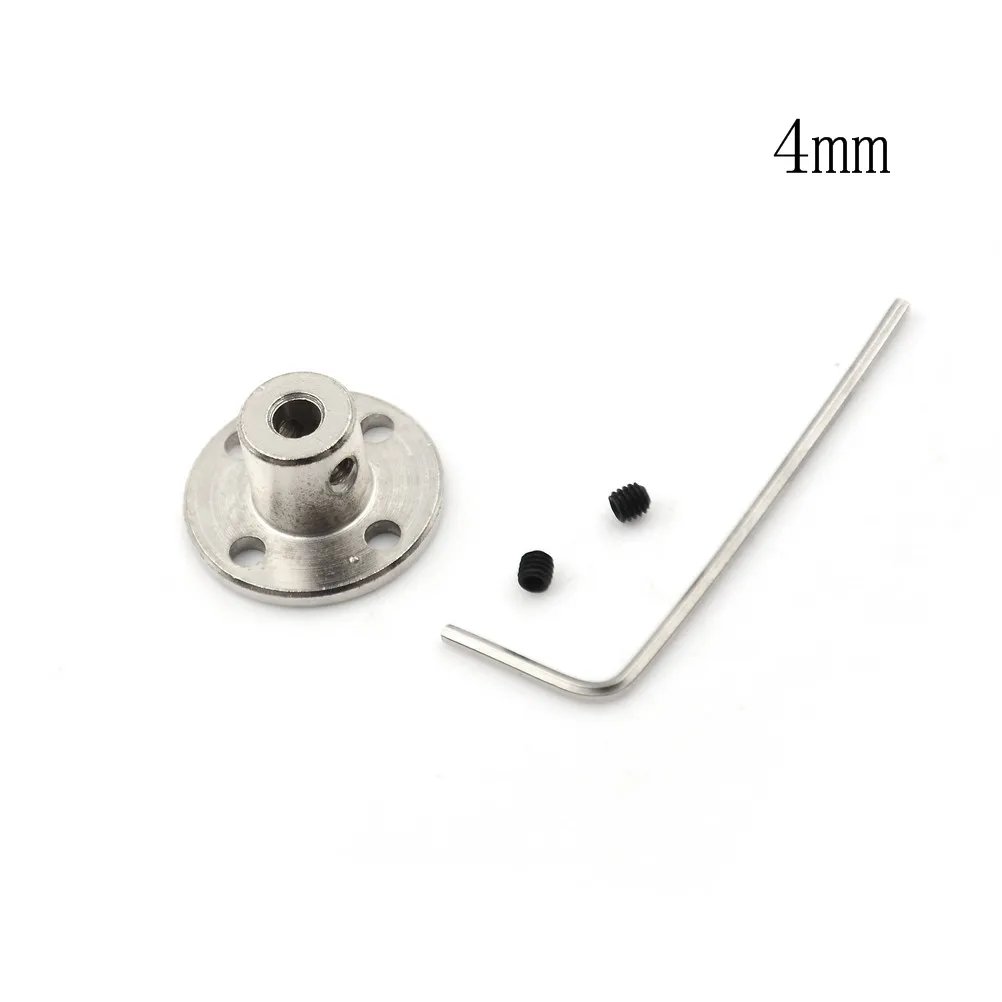 3/4/5/6/7/8/10mm R11 Rigid Flange Coupling Iron Motor Guide Shaft Coupler Motor Connector Set Power Transmission Parts Hardware