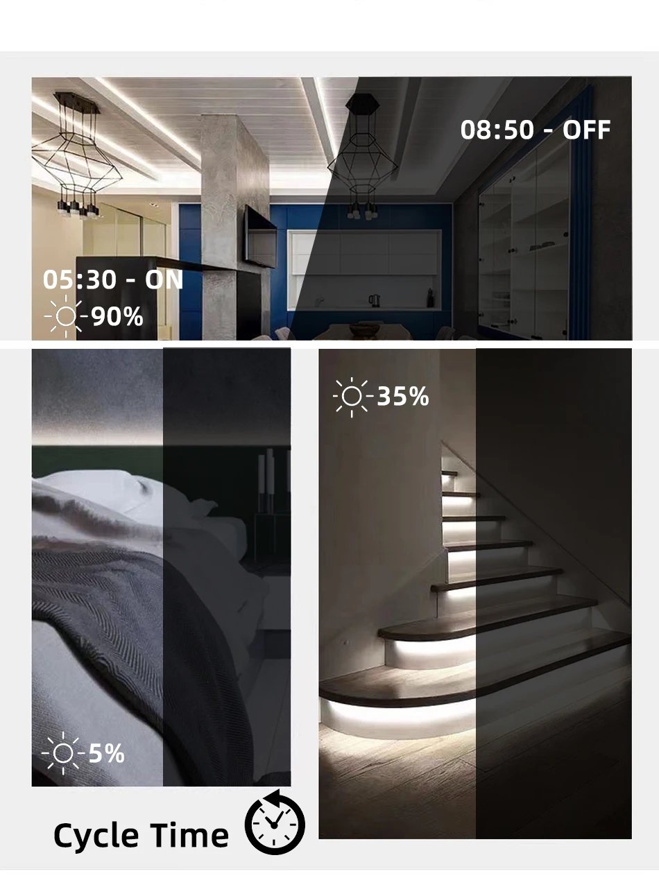 New DC 5V 12V 24V 6A Single Color LED Strip Light Smart Bluetooth APP Music MIC Timing Group Lighting Mini DIM Dimmer Controller