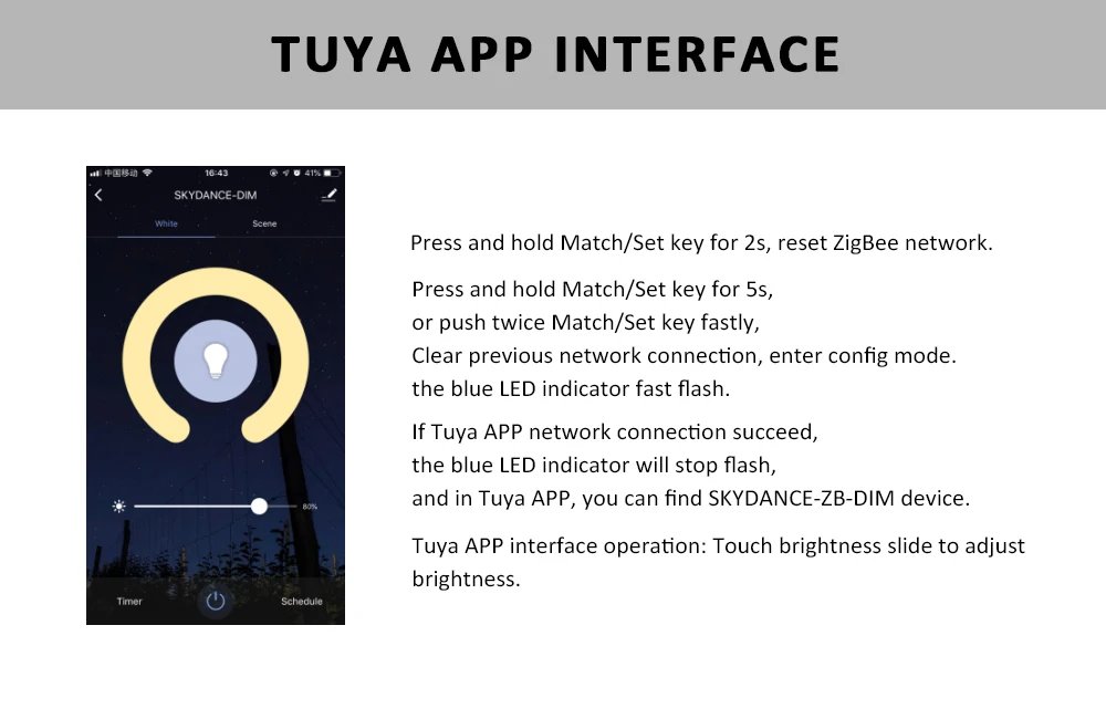 Tuya Dimmer Switch 220V Wifi Smart Life APP 2.4G Wireless RF Remote Control LED Lamp Bulb Light Triac Dimer Controller S1-B-WT Tuya Dimmer Switch 220V Wifi Smart Life APP 2.4G Wireless RF Remote Control LED Lamp Bulb Light Triac Dimer Controller S1-B-WT