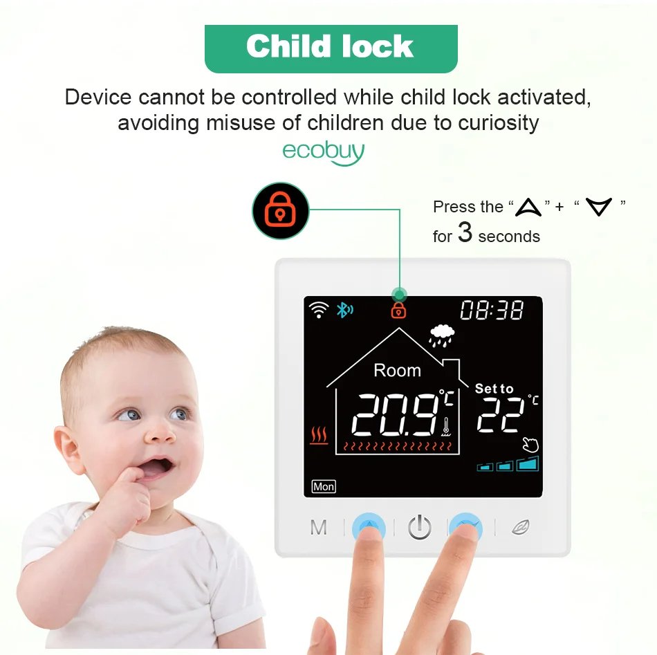 Tuya Wifi Boiler Thermostat Wireless Battery Gas Boiler Smart Thermostat Temperature Controller Alexa Google Home Smart Lile Tuya Wifi Boiler Thermostat Wireless Battery Gas Boiler Smart Thermostat Temperature Controller Alexa Google Home Smart Lile