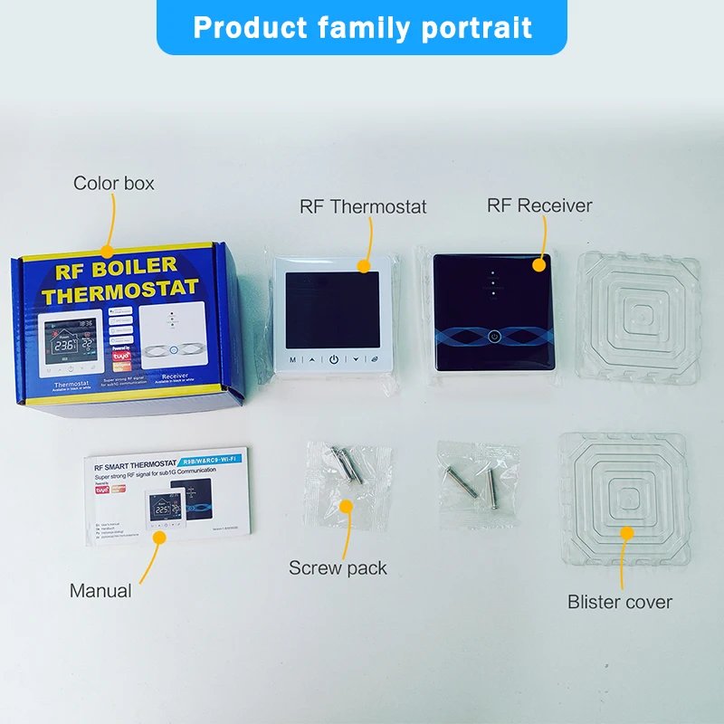 Tuya Wifi Boiler Thermostat Wireless Battery Gas Boiler Smart Thermostat Temperature Controller Alexa Google Home Smart Lile Tuya Wifi Boiler Thermostat Wireless Battery Gas Boiler Smart Thermostat Temperature Controller Alexa Google Home Smart Lile