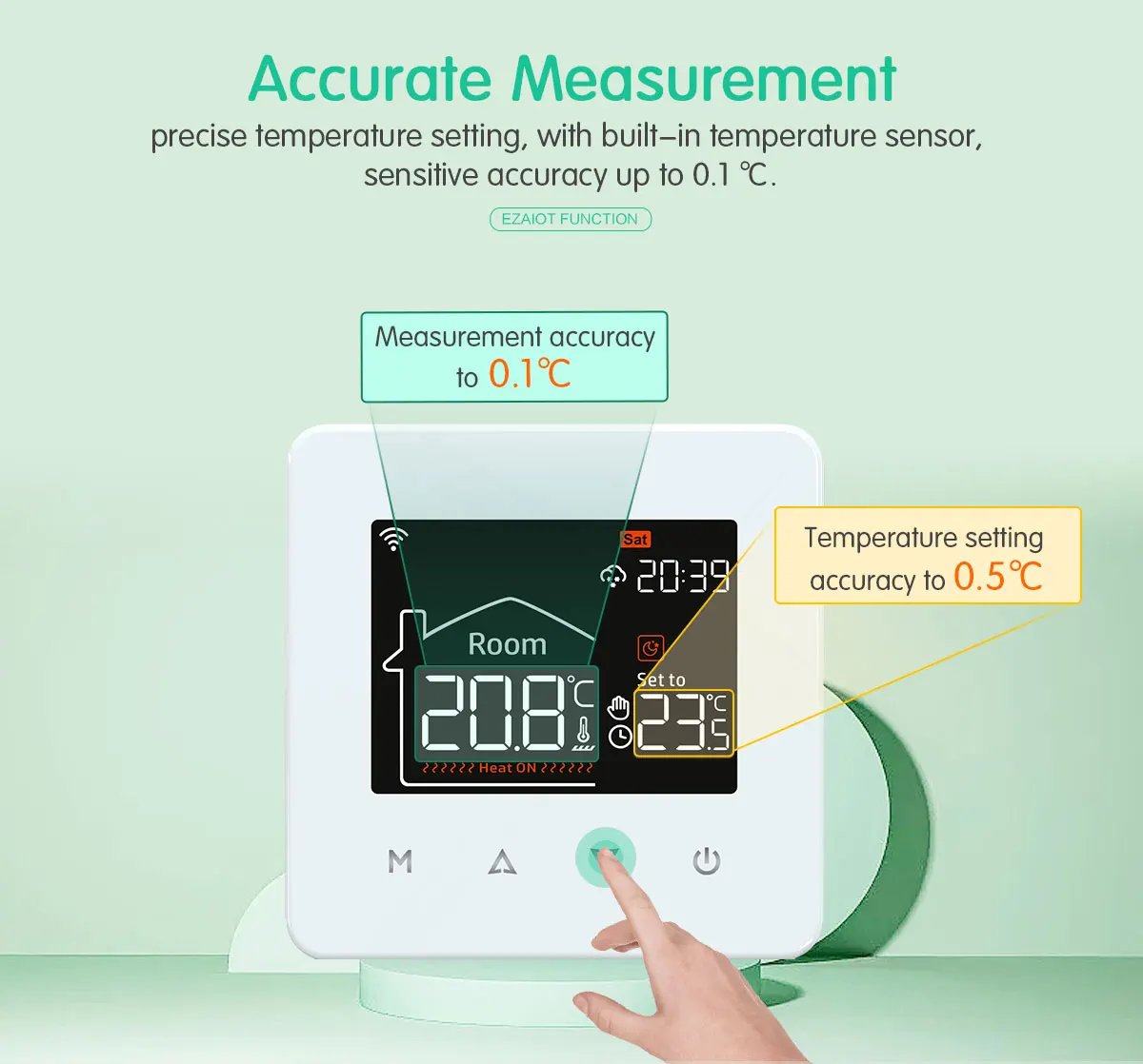Tuya Smart Home Thermostat Water Electric Warm Floor Heating Gas Boiler WiFi Temperature Remote Controller with Google Alexa Tuya Smart Home Thermostat Water Electric Warm Floor Heating Gas Boiler WiFi Temperature Remote Controller with Google Alexa