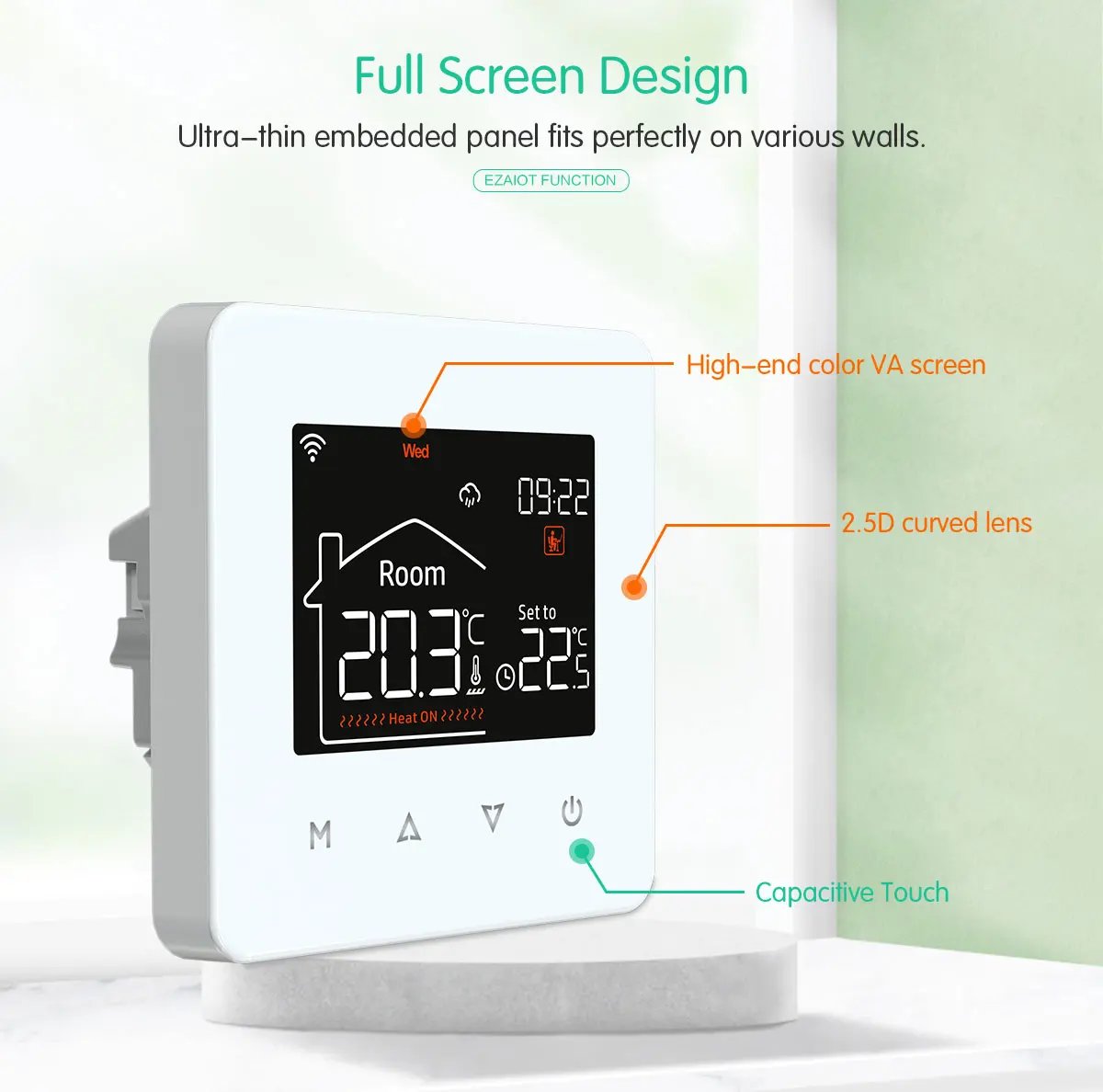 Tuya Smart Home Thermostat Water Electric Warm Floor Heating Gas Boiler WiFi Temperature Remote Controller with Google Alexa Tuya Smart Home Thermostat Water Electric Warm Floor Heating Gas Boiler WiFi Temperature Remote Controller with Google Alexa