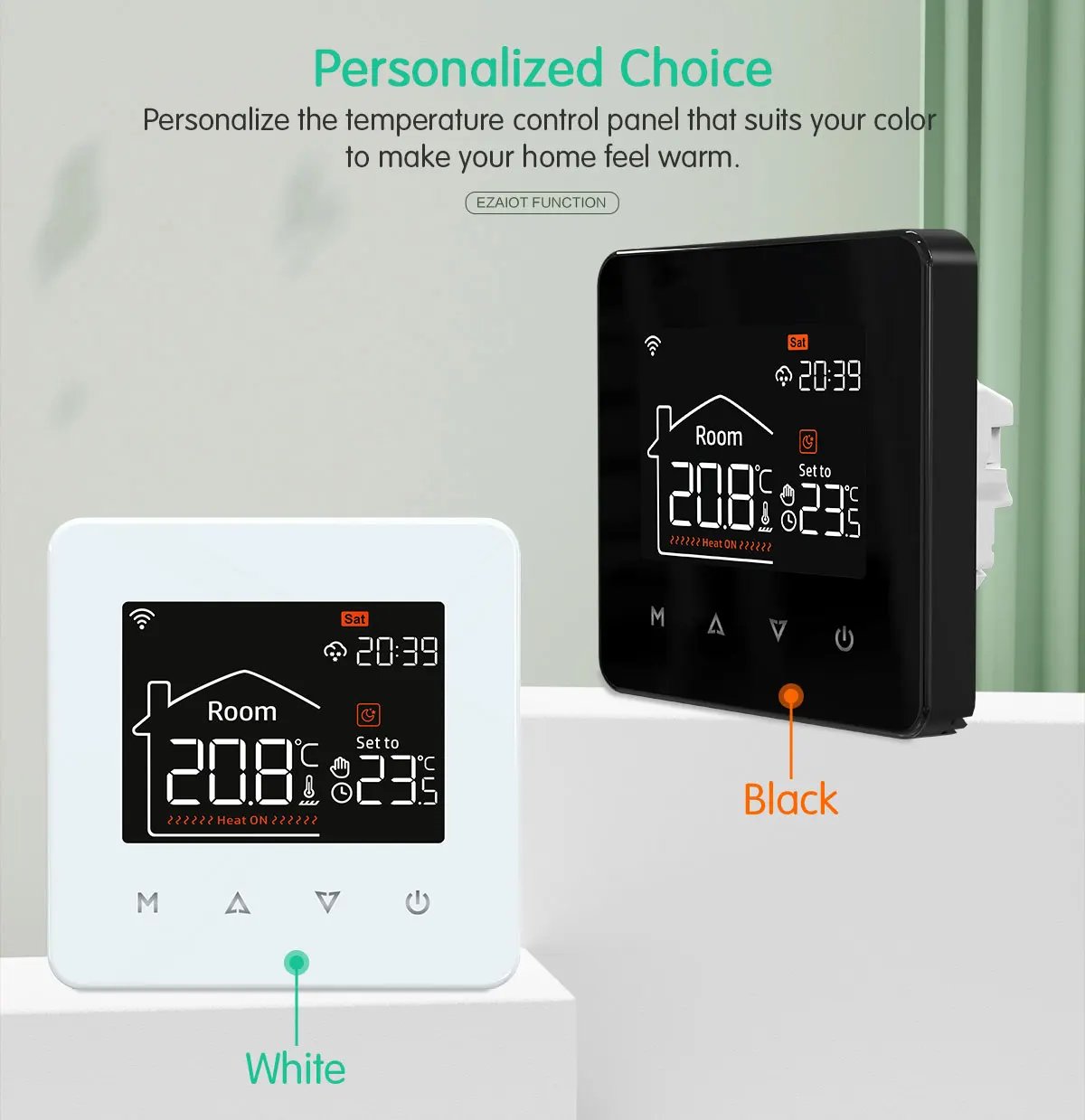 Tuya Smart Home Thermostat Water Electric Warm Floor Heating Gas Boiler WiFi Temperature Remote Controller with Google Alexa Tuya Smart Home Thermostat Water Electric Warm Floor Heating Gas Boiler WiFi Temperature Remote Controller with Google Alexa