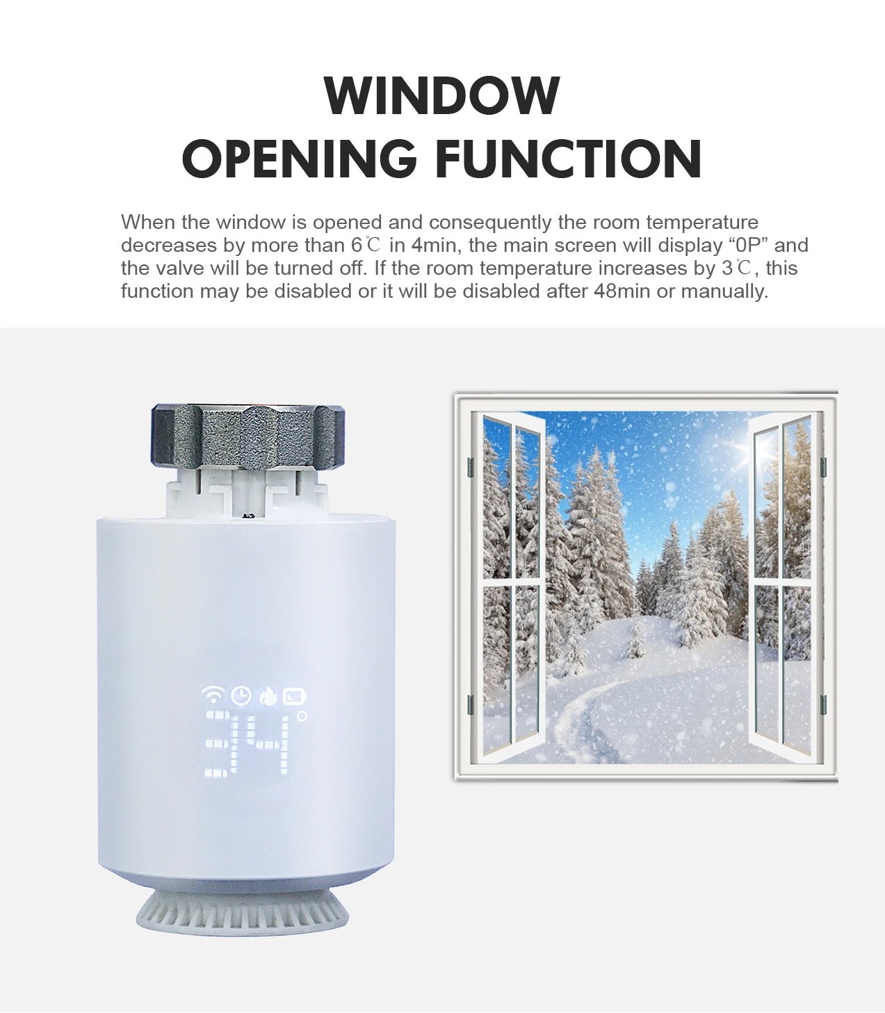 Tuya Smart ZigBee TRV Radiator Actuator Valve Thermostatic Radiator Valve Temperature Controller Support Alexa Google Home Tuya Smart ZigBee TRV Radiator Actuator Valve Thermostatic Radiator Valve Temperature Controller Support Alexa Google Home