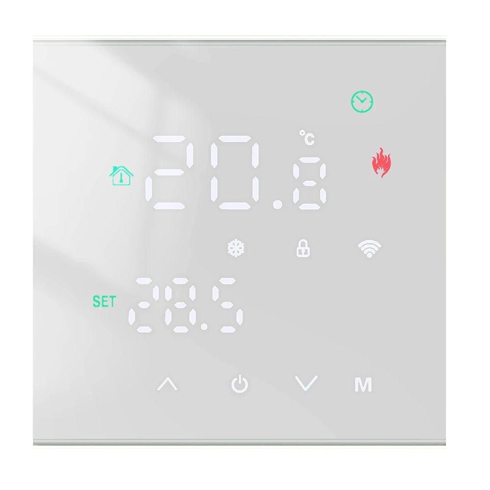 Smart Temperature Remote Controller M3H Tuya WiFi Thermostat 3A 16A LCD Display Touch Screen for Water/Electric Floor/Gas Boiler
