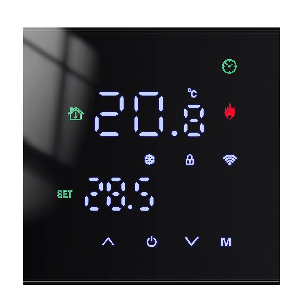 Smart Temperature Remote Controller M3H Tuya WiFi Thermostat 3A 16A LCD Display Touch Screen for Water/Electric Floor/Gas Boiler