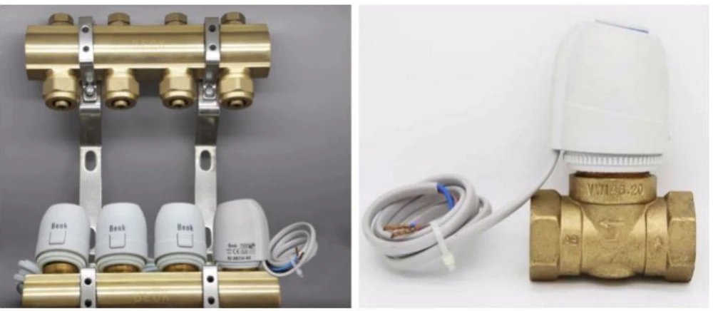 Beok Water Floor Zone Heating System Smart WIFI Thermostat Central Heating Controller Actuators for Gas Boiler Heating Beok Water Floor Zone Heating System Smart WIFI Thermostat Central Heating Controller Actuators for Gas Boiler Heating