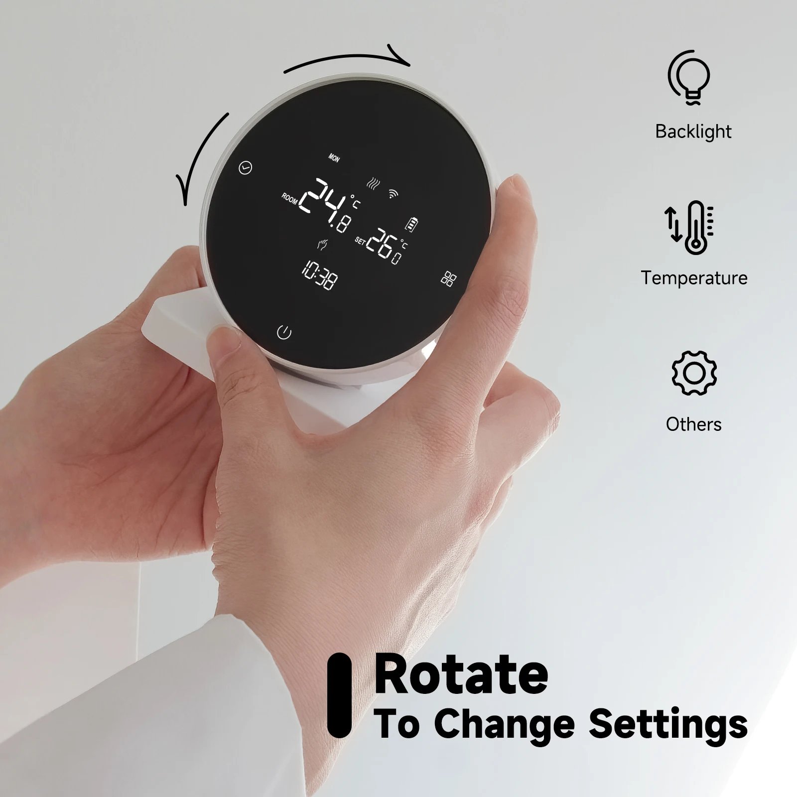Beok wireless Thermostat Controller Heating Wifi Smart Home 8-Channel Heating System for Gas Boiler Water Floor Actuator Beok wireless Thermostat Controller Heating Wifi Smart Home 8-Channel Heating System for Gas Boiler Water Floor Actuator