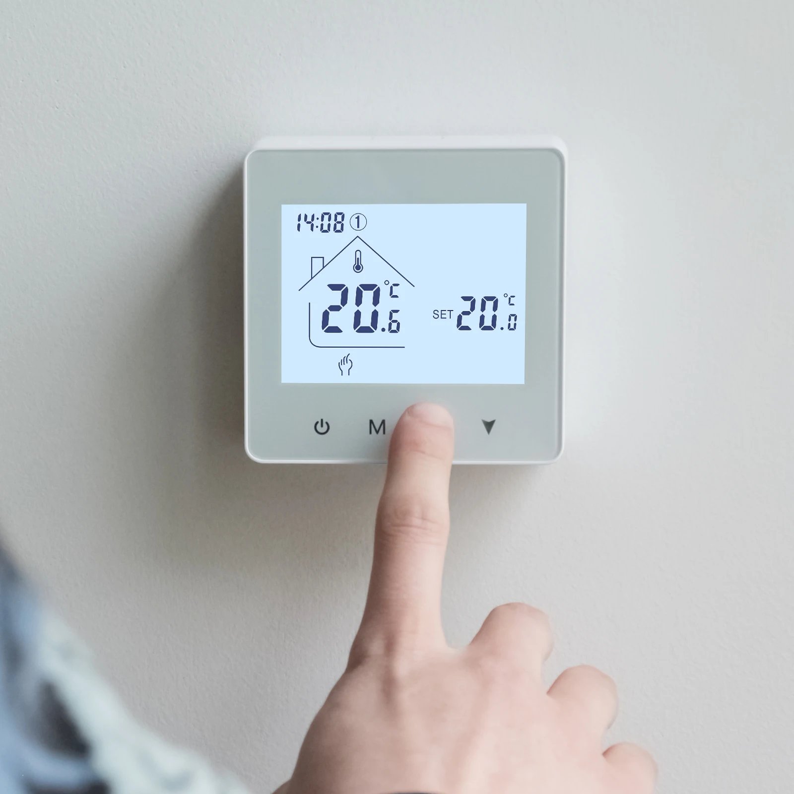Beok wireless Thermostat Controller Heating Wifi Smart Home 8-Channel Heating System for Gas Boiler Water Floor Actuator Beok wireless Thermostat Controller Heating Wifi Smart Home 8-Channel Heating System for Gas Boiler Water Floor Actuator