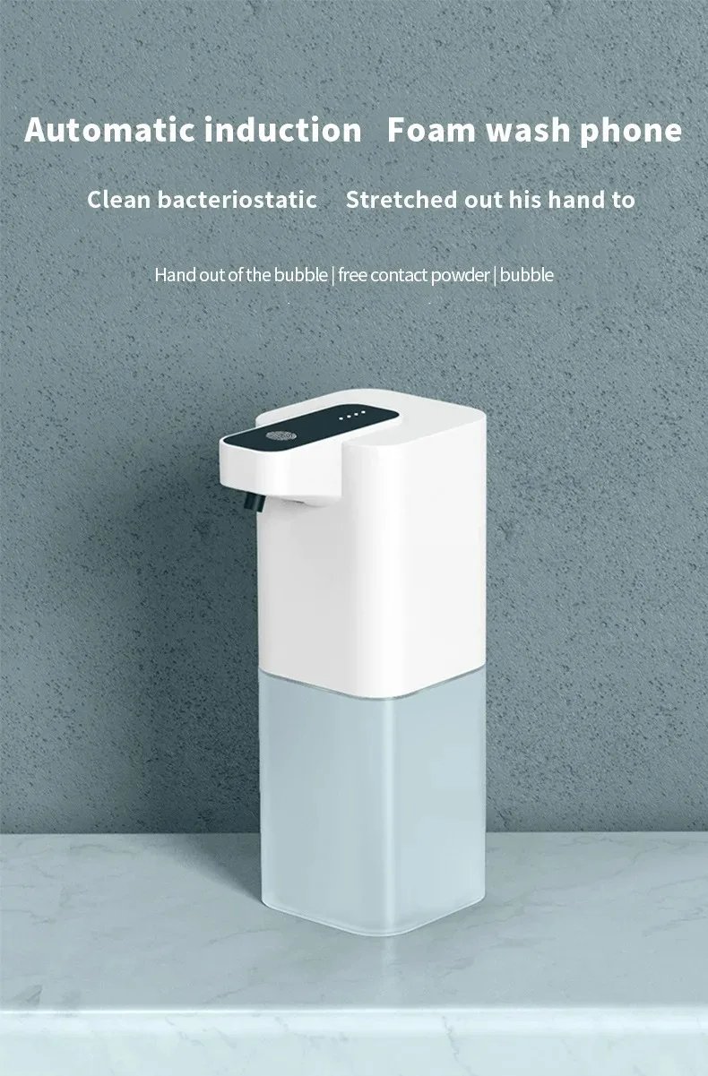 Automatic Inductive Soap Dispenser Foam Washing Smart Hand Washing Soap Dispenser Alcohol Spray Dispenser Washing Disinfector
