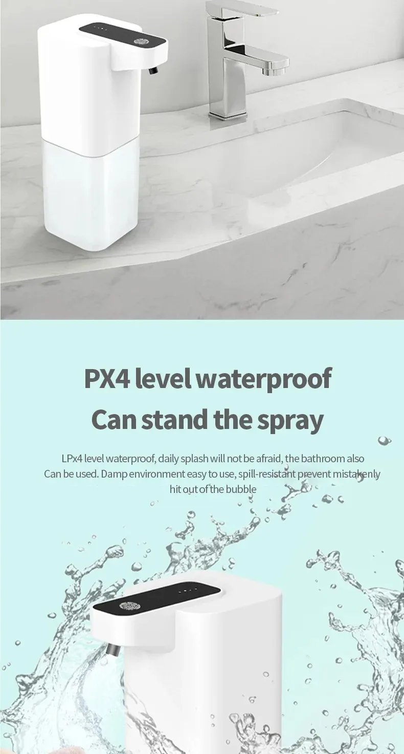 Automatic Inductive Soap Dispenser Foam Washing Smart Hand Washing Soap Dispenser Alcohol Spray Dispenser Washing Disinfector