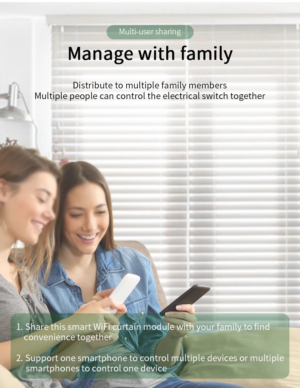 Tuya WiFi Smart Curtain Switch Roller Blinds Shutter Module 433MHz RF Remote Control Works With Alexa Google Home Assistant