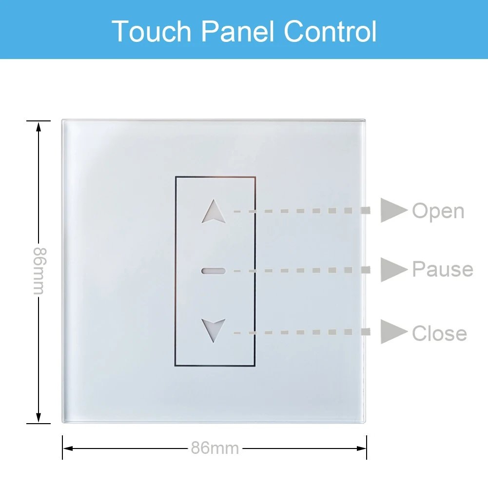 Electric Curtains Blinds Roller Shutter Connected Switch WiFi Tuya Smart App Control Works with Alexa Google Home Siri Electric Curtains Blinds Roller Shutter Connected Switch WiFi Tuya Smart App Control Works with Alexa Google Home Siri