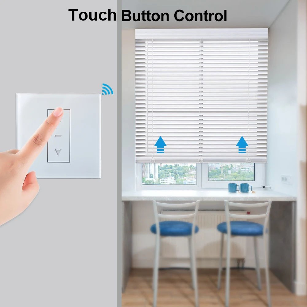 Electric Curtains Blinds Roller Shutter Connected Switch WiFi Tuya Smart App Control Works with Alexa Google Home Siri Electric Curtains Blinds Roller Shutter Connected Switch WiFi Tuya Smart App Control Works with Alexa Google Home Siri