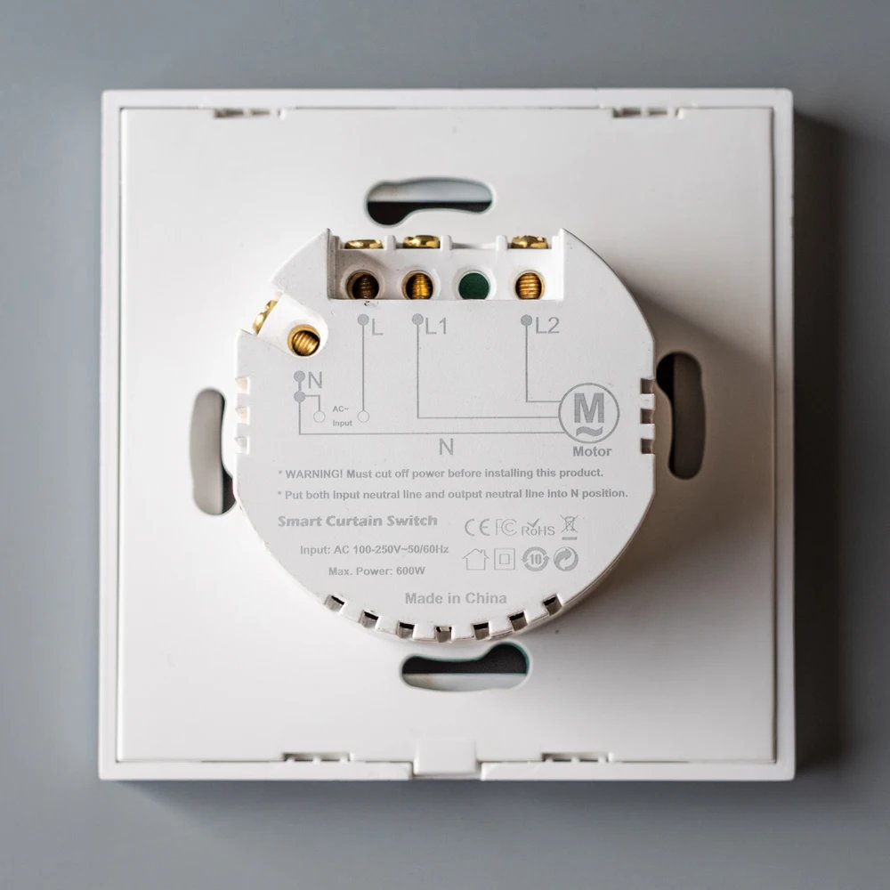 Electric Curtains Blinds Roller Shutter Connected Switch WiFi Tuya Smart App Control Works with Alexa Google Home Siri Electric Curtains Blinds Roller Shutter Connected Switch WiFi Tuya Smart App Control Works with Alexa Google Home Siri