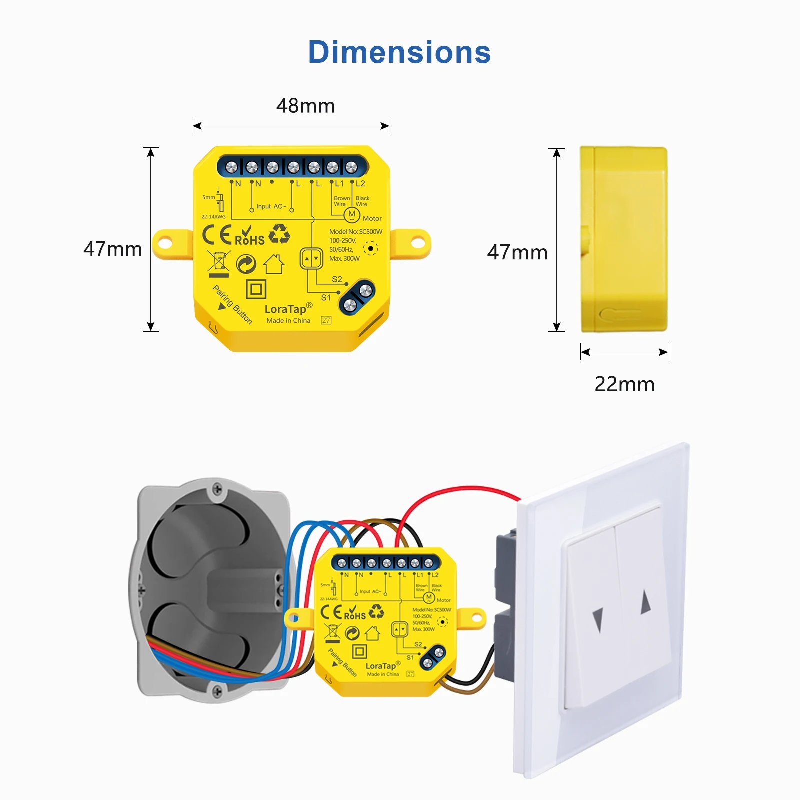 LoraTap Roller Shutter Windows Curtain WiFi Blinds Motor Switch Tuya Smart Life App Google Home Alexa Voice Control Automation LoraTap Roller Shutter Windows Curtain WiFi Blinds Motor Switch Tuya Smart Life App Google Home Alexa Voice Control Automation
