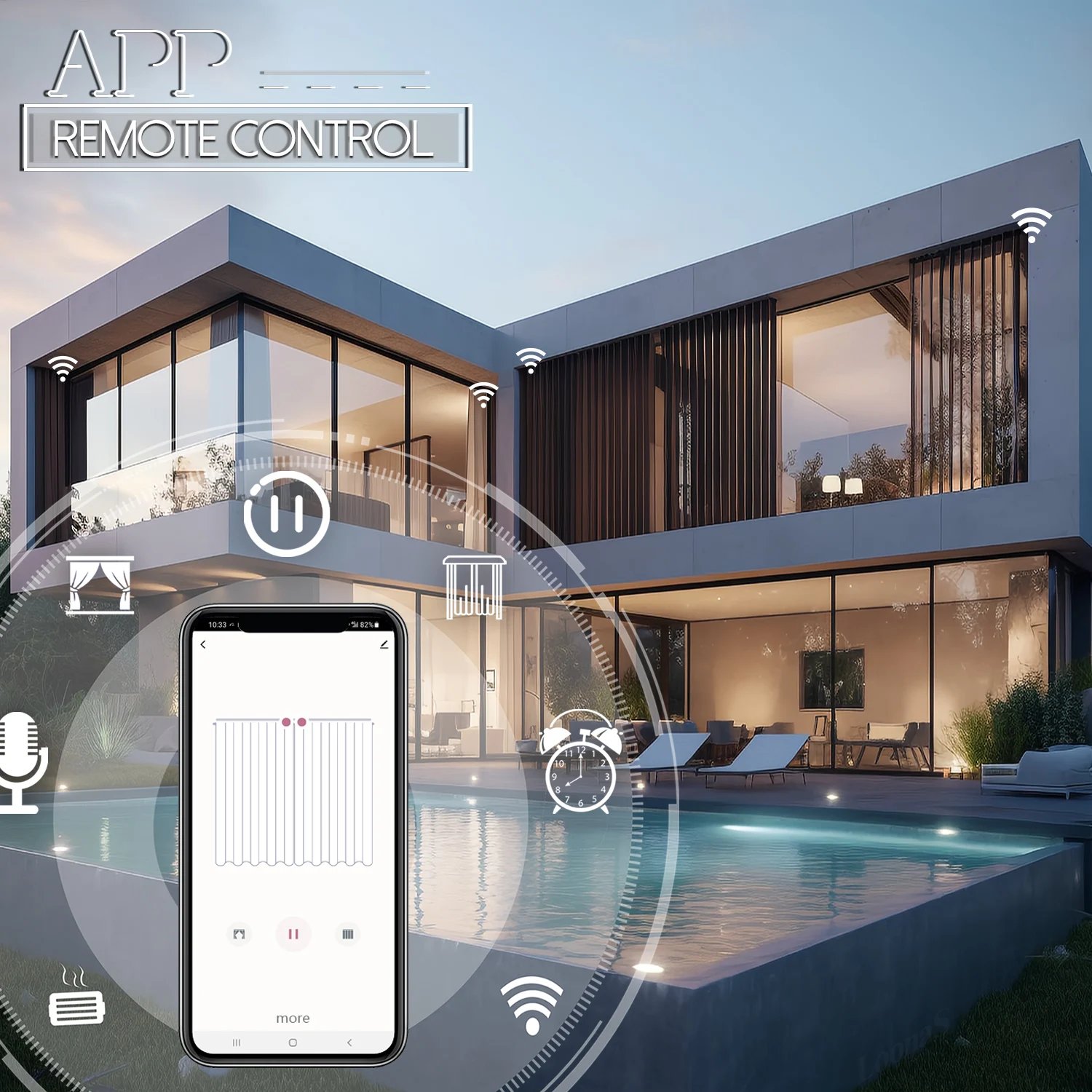 3rd Generation Shorter Tuya Wifi Electric Smart Curtain Motor Intelligent Support Voice Control Alexa Google Assistant 3rd Generation Shorter Tuya Wifi Electric Smart Curtain Motor Intelligent Support Voice Control Alexa Google Assistant