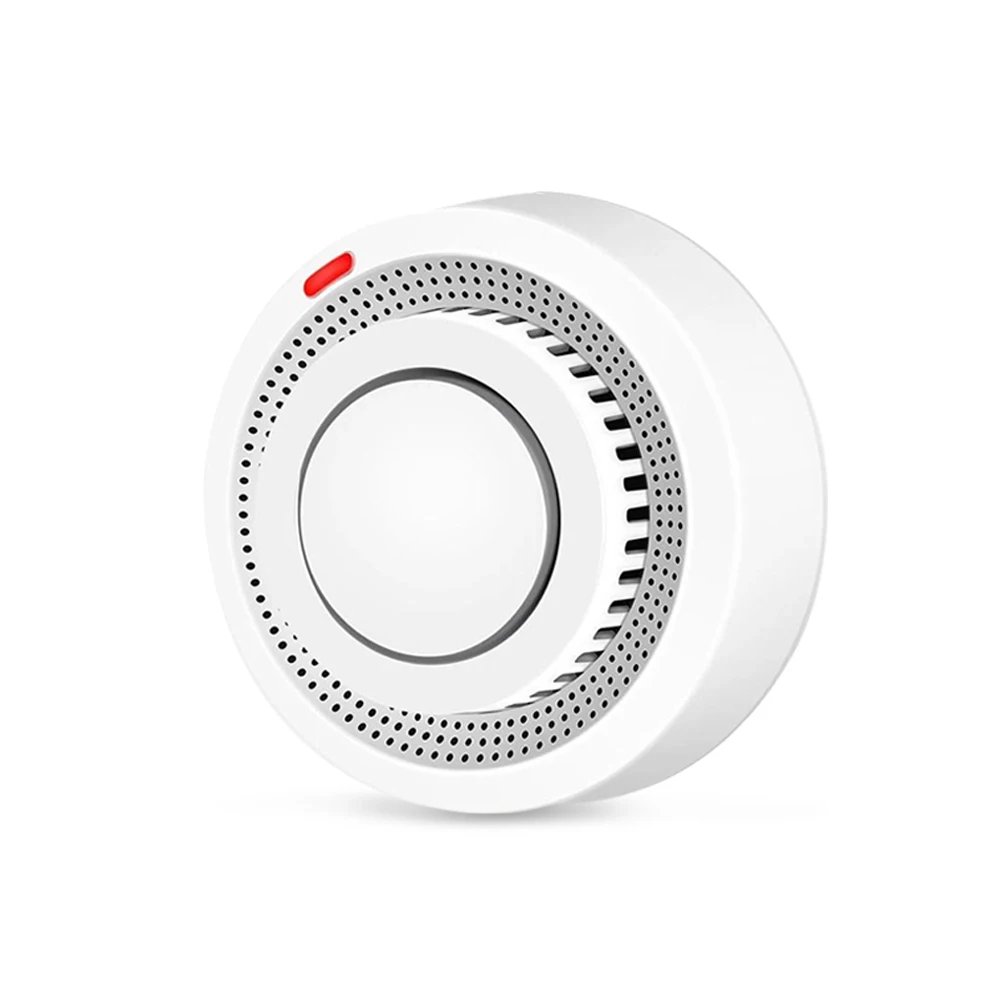 Wifi/Zigbee Tuya Smart Smoke Detector Sensor Wireless Fire Protection Smoke Alarm High Sensitivity Safety Prevention Sensor 80DB